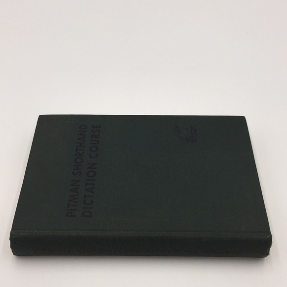 Vintage Pitman Shorthand Dictation Course Textbook Hardcover - Picture 3 of 11